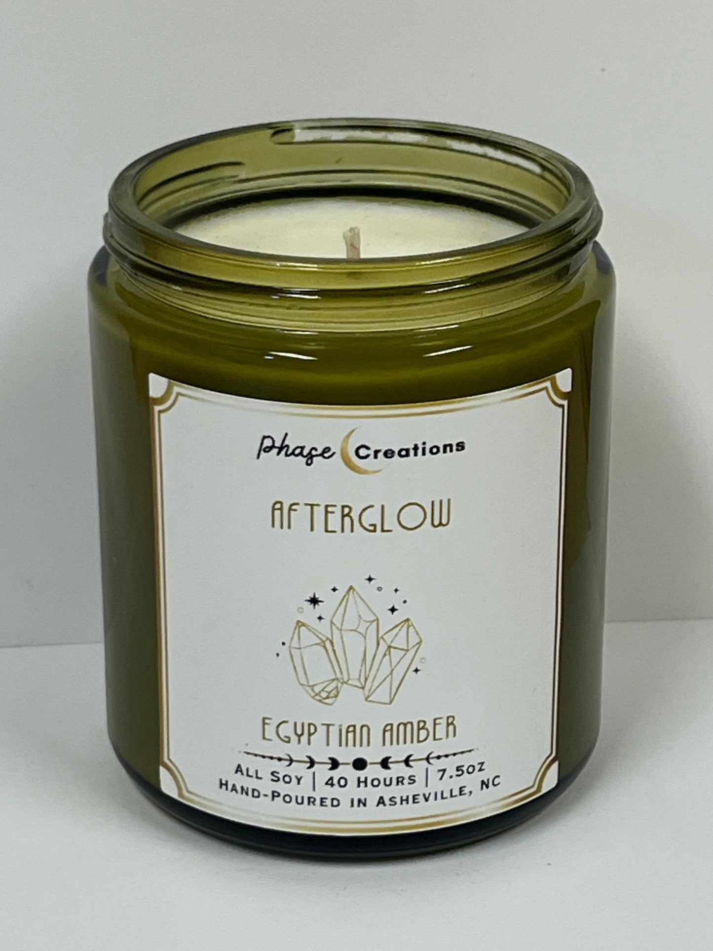 AFTERGLOW ~ Egyptian Amber | 40 Hour ~ Hand-poured Premium Soy Candle