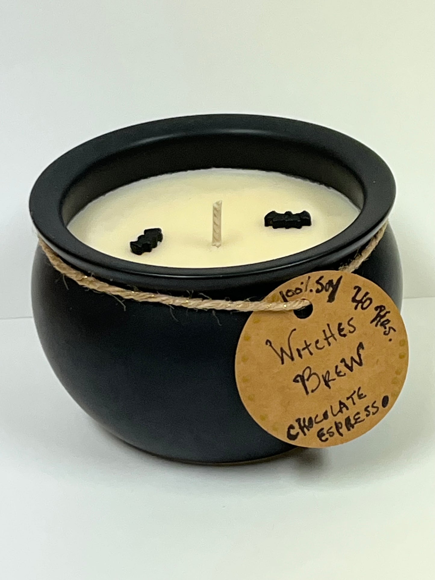 HALLOWEEN CANDLE : WITCHE’S BREW ~ Chocolate Espresso | Hand-poured Premium Soy Candle