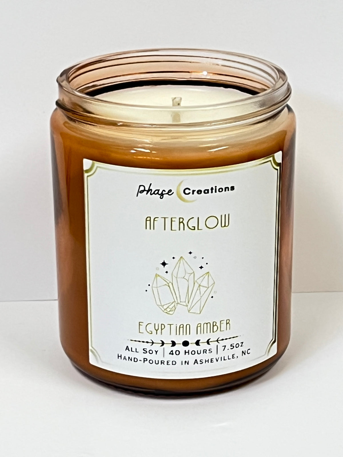 AFTERGLOW ~ Egyptian Amber | 40 Hour ~ Hand-poured Premium Soy Candle (r)