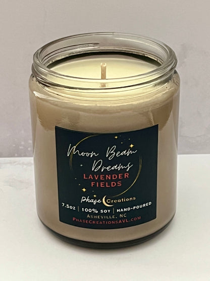 MOONBEAM + DREAMS ~ Lavender Fields | Hand-poured Premium Soy Candle