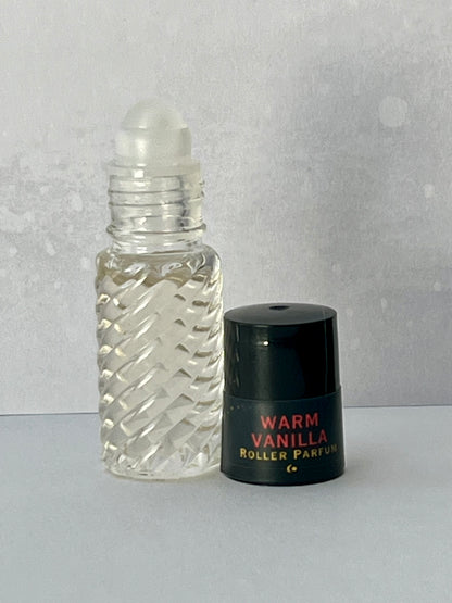 WARM VANILLA | Rollerball Parfum | Fine Fragrance Oil Blend