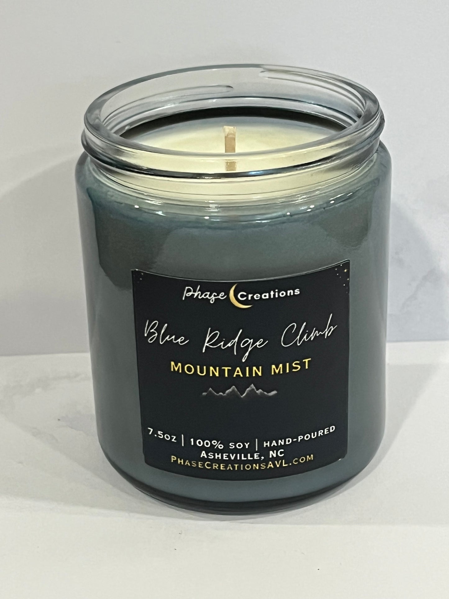 BLUE RIDGE CLIMB ~ Mountain Mist | Hand-poured Premium Soy Candle