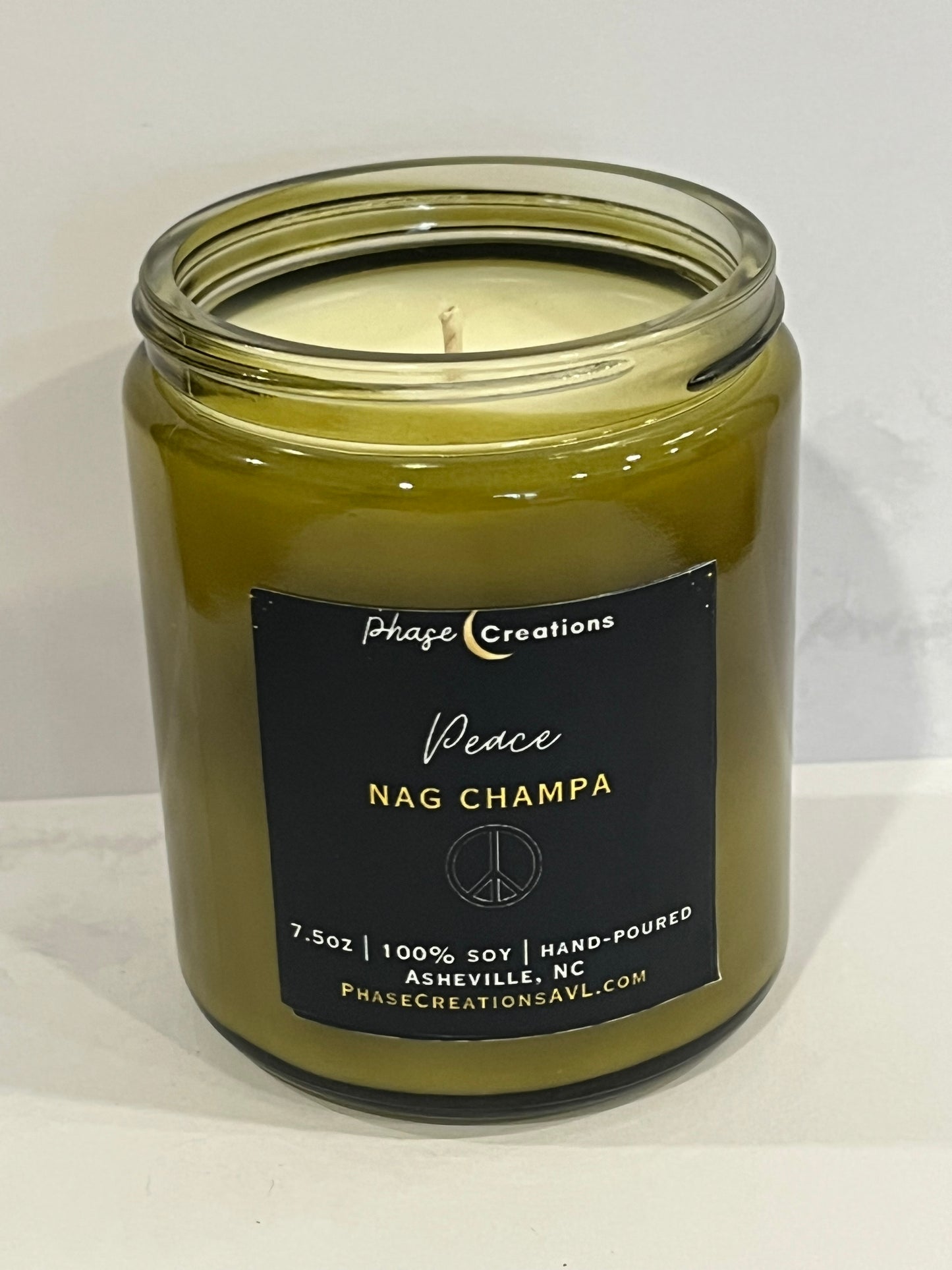 PEACE ~ Nag Champa | Hand-poured Premium Soy Candle