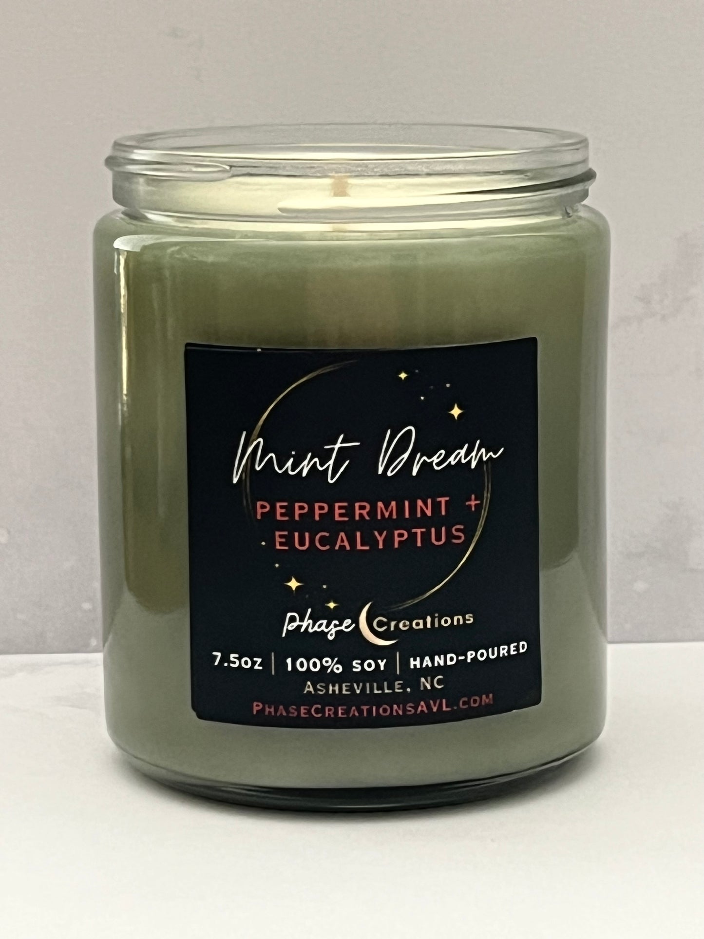 MINT DREAM ~ Peppermint + Eucalyptus Scent | Hand-poured Premium Soy Candle