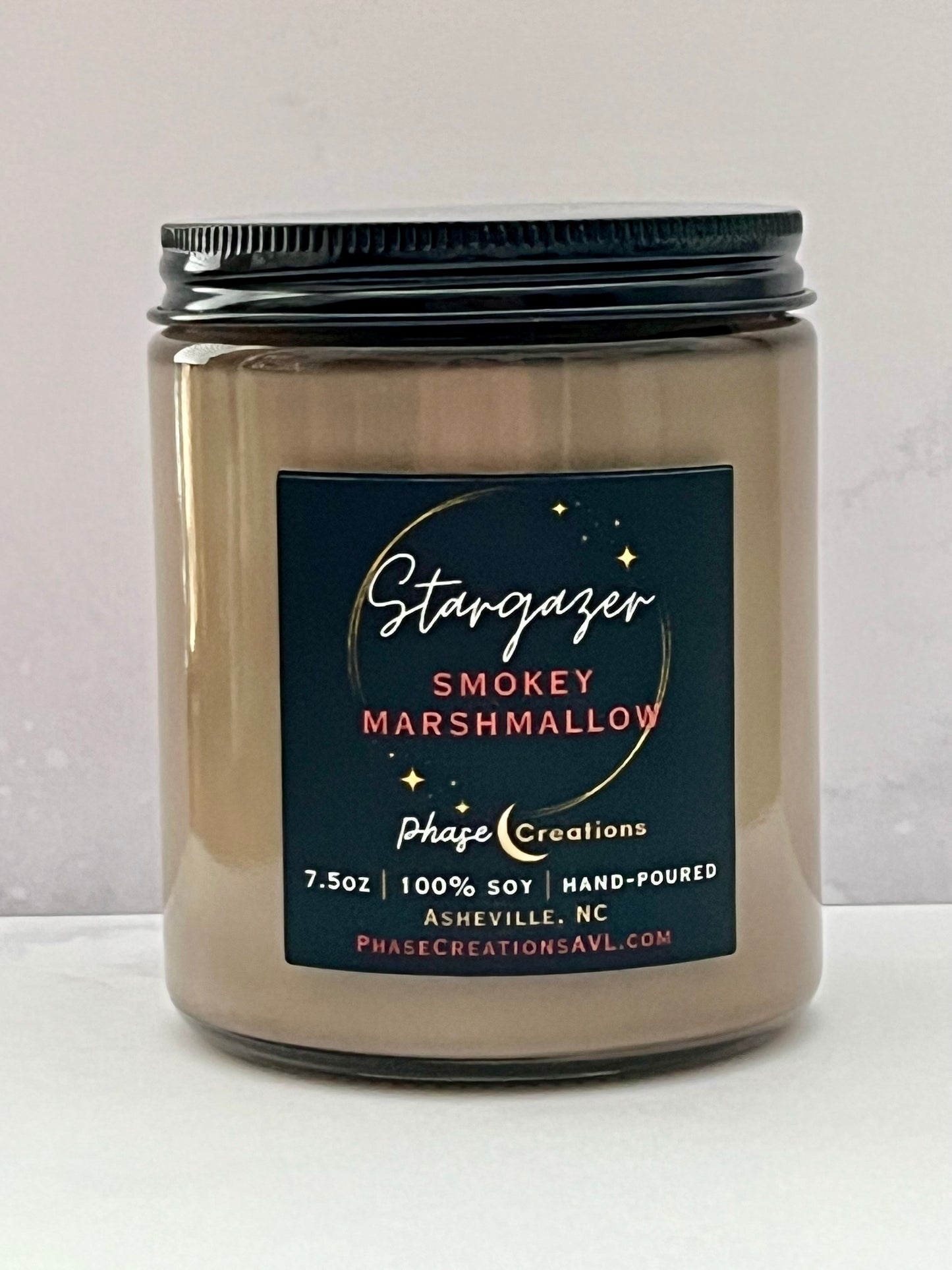 STARGAZER ~ Smokey Marshmallow | Hand-poured Premium Soy Candle