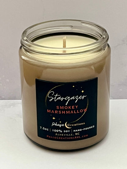 STARGAZER ~ Smokey Marshmallow | Hand-poured Premium Soy Candle