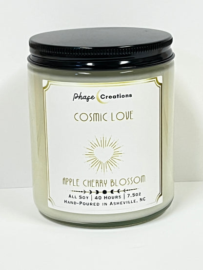 COSMIC LOVE ~ Fruity Floral Love | 40 Hour ~ Hand-poured premium Soy Candle