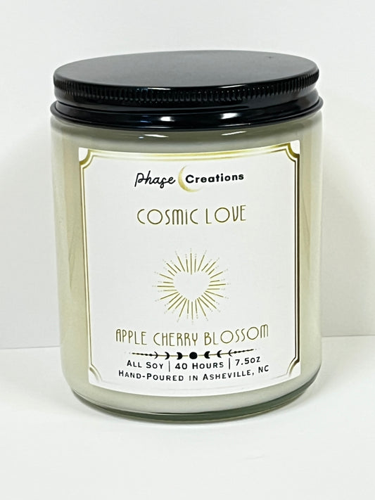 COSMIC LOVE ~ Fruity Floral Love | 40 Hour ~ Hand-poured premium Soy Candle