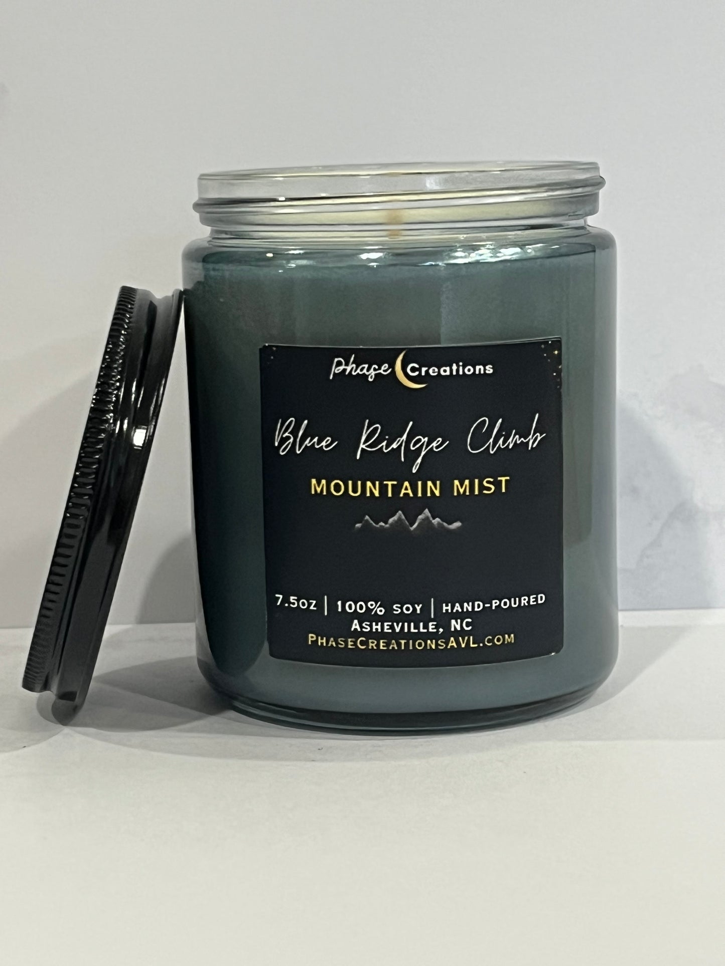BLUE RIDGE CLIMB ~ Mountain Mist | Hand-poured Premium Soy Candle