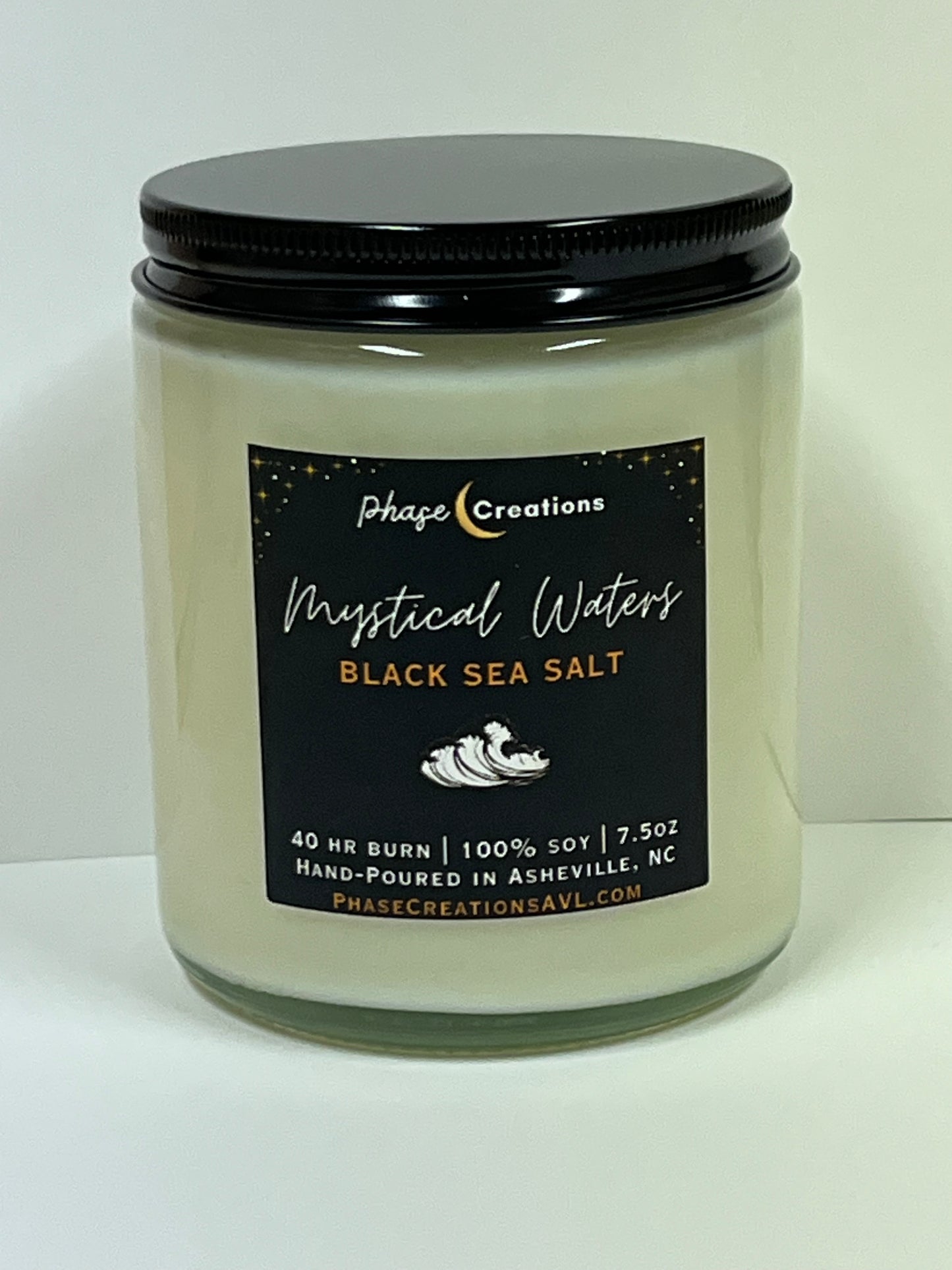 MYSTICAL WATERS ~ Black Sea Salt | Hand-poured Premium Soy Candle