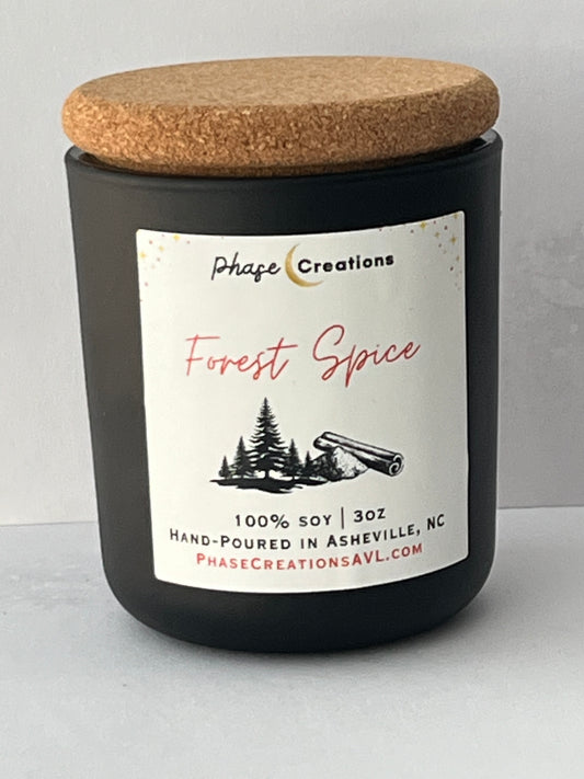 FOREST SPICE ~ Fire, Pine + Spice | Hand-poured Premium Soy Candle