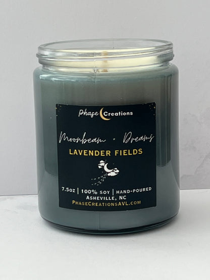 MOONBEAM + DREAMS ~ Lavender Fields | Hand-poured Premium Soy Candle