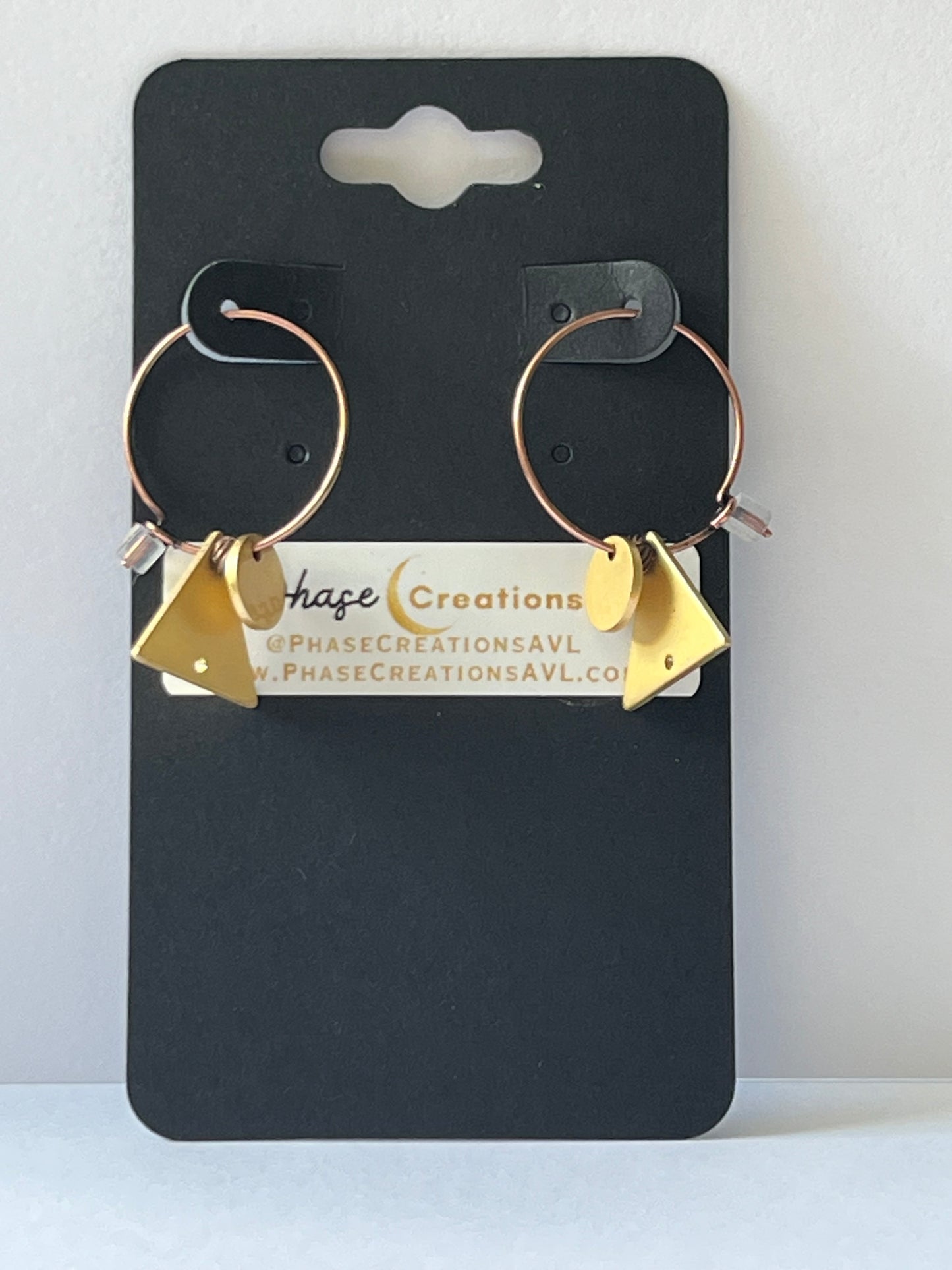 FULL MOON MOUNTAIN MINI HOOPS (ACP)| Earrings