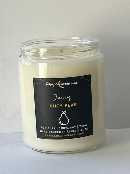 JUICY ~ Juicy Pear | Hand-poured Premium Soy Candle