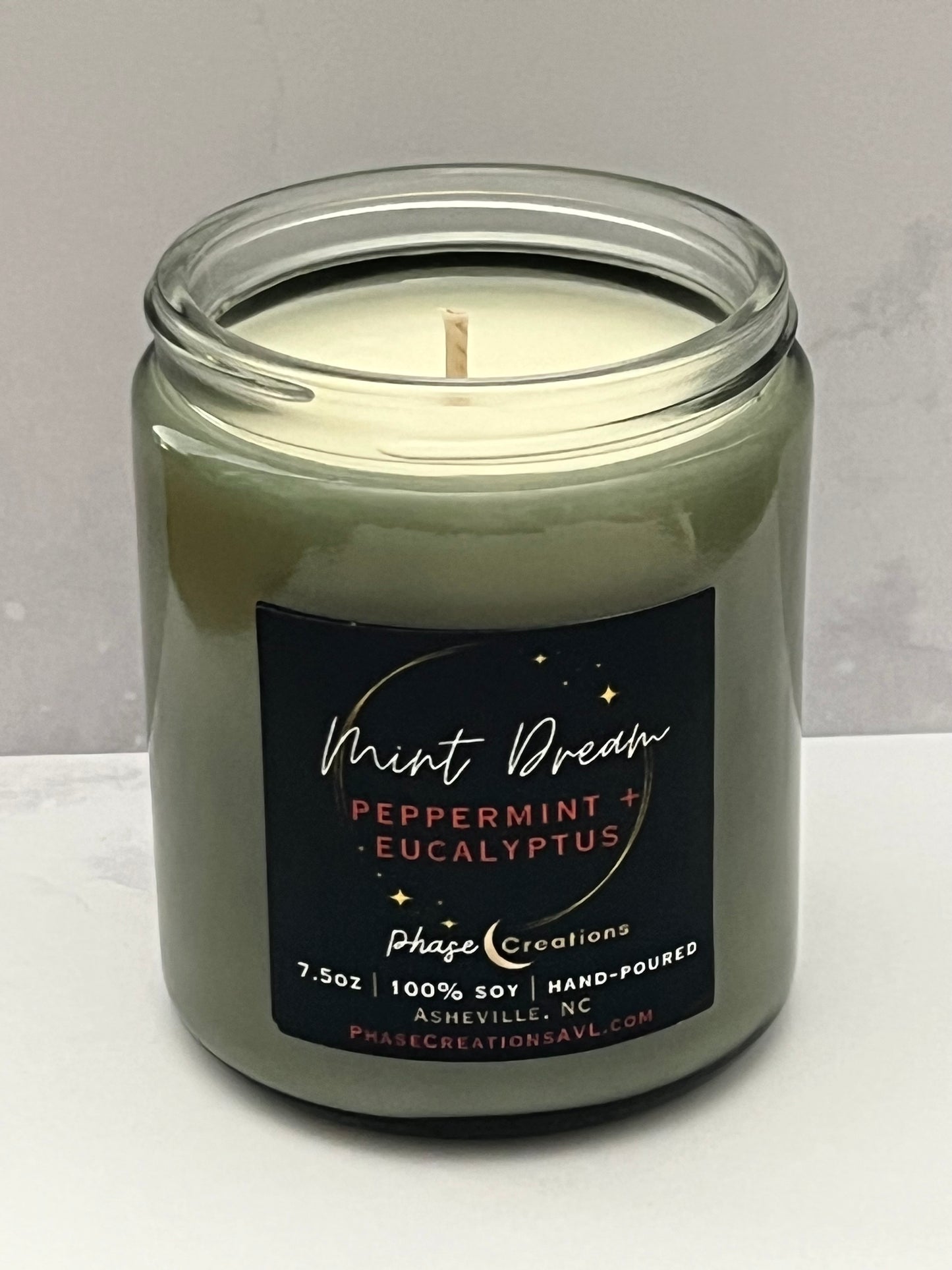 MINT DREAM ~ Peppermint + Eucalyptus Scent | Hand-poured Premium Soy Candle