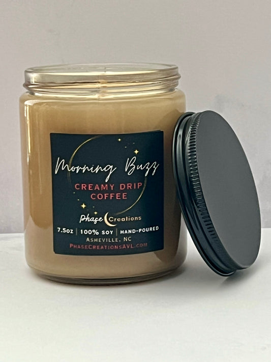 MORNING BUZZ ~ Creamy Drip Coffee | Hand-poured Premium Soy Candle