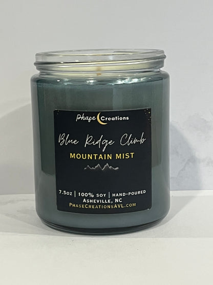 BLUE RIDGE CLIMB ~ Mountain Mist | Hand-poured Premium Soy Candle