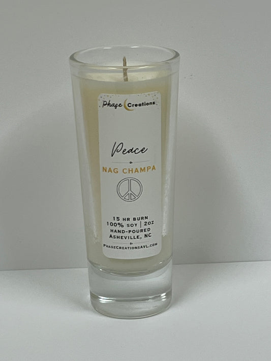 PEACE ~ Nag Champa | Hand-poured Premium Soy Candle