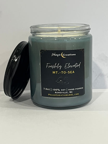 FRESHLY ELEVATED ~ MT-to-Sea | Hand-poured Premium Soy Candle