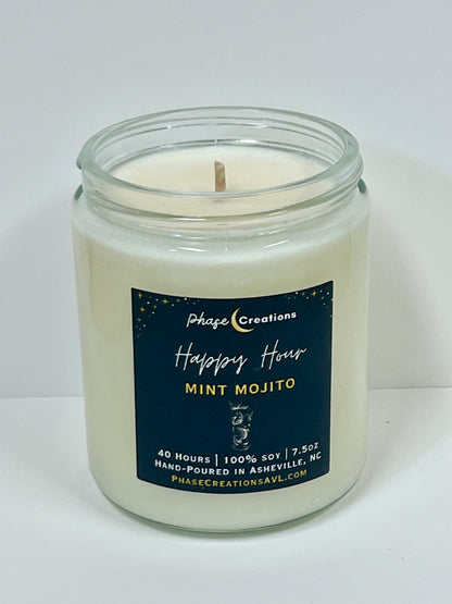 HAPPY HOUR ~ Mint Mojito | Hand-poured Premium Soy Candle
