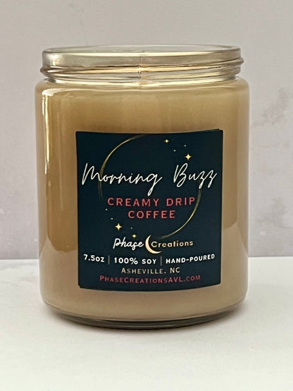 MORNING BUZZ ~ Creamy Drip Coffee | Hand-poured Premium Soy Candle