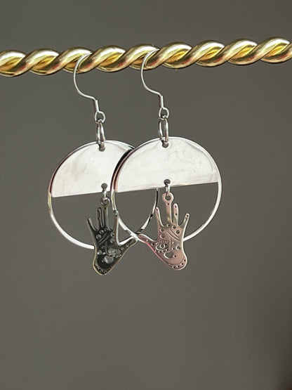 MYSTIC HAND DANGLES (SS)| Earrings