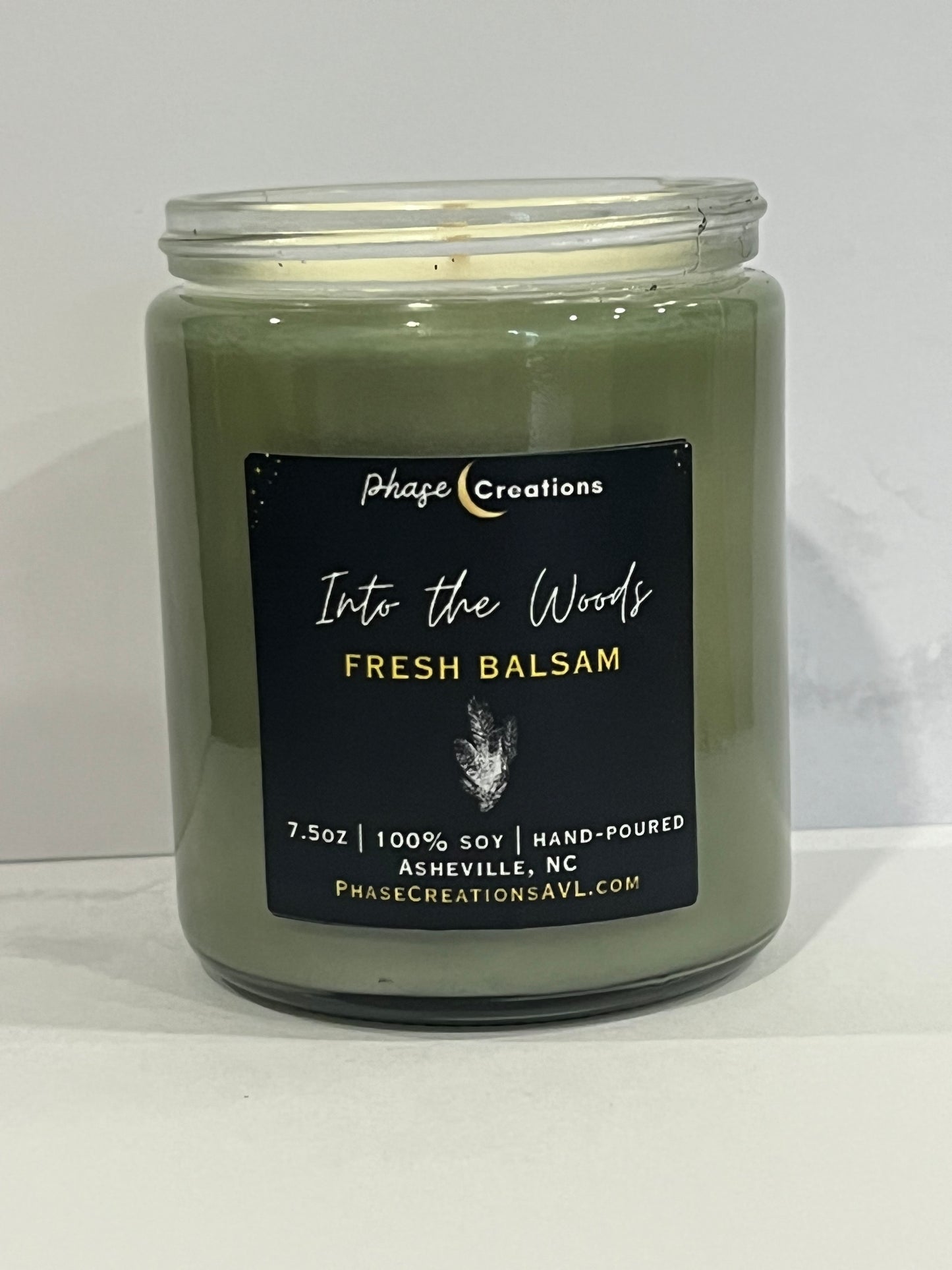 INTO THE WOODS ~ Fresh Balsam | Hand-poured Premium Soy Candle
