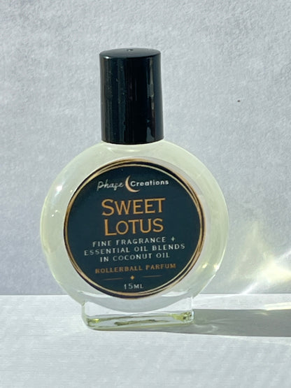 SWEET LOTUS | Rollerball Parfum | Fine Fragrance Oil Blend