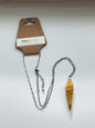 WIRE-WRAPPED CRAZY LACE AGATE KITE | Gemstone Crystal Necklace