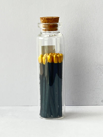 Yellow Tip + Black Matches