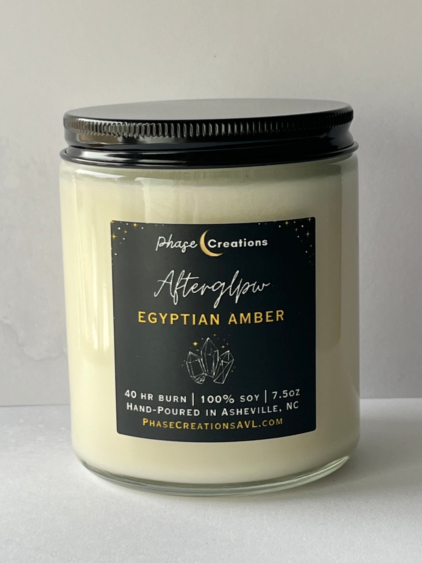 AFTERGLOW ~ Egyptian Amber | Hand-poured Premium Soy Candle