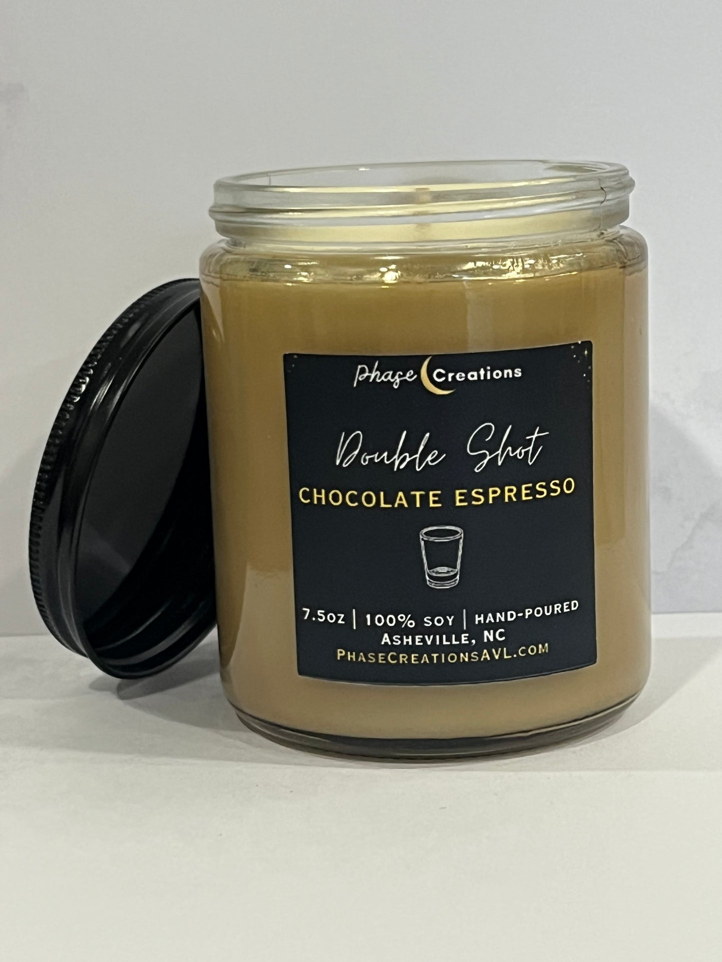 DOUBLE SHOT ~ Chocolate Espresso | Hand-poured Premium Soy Candle