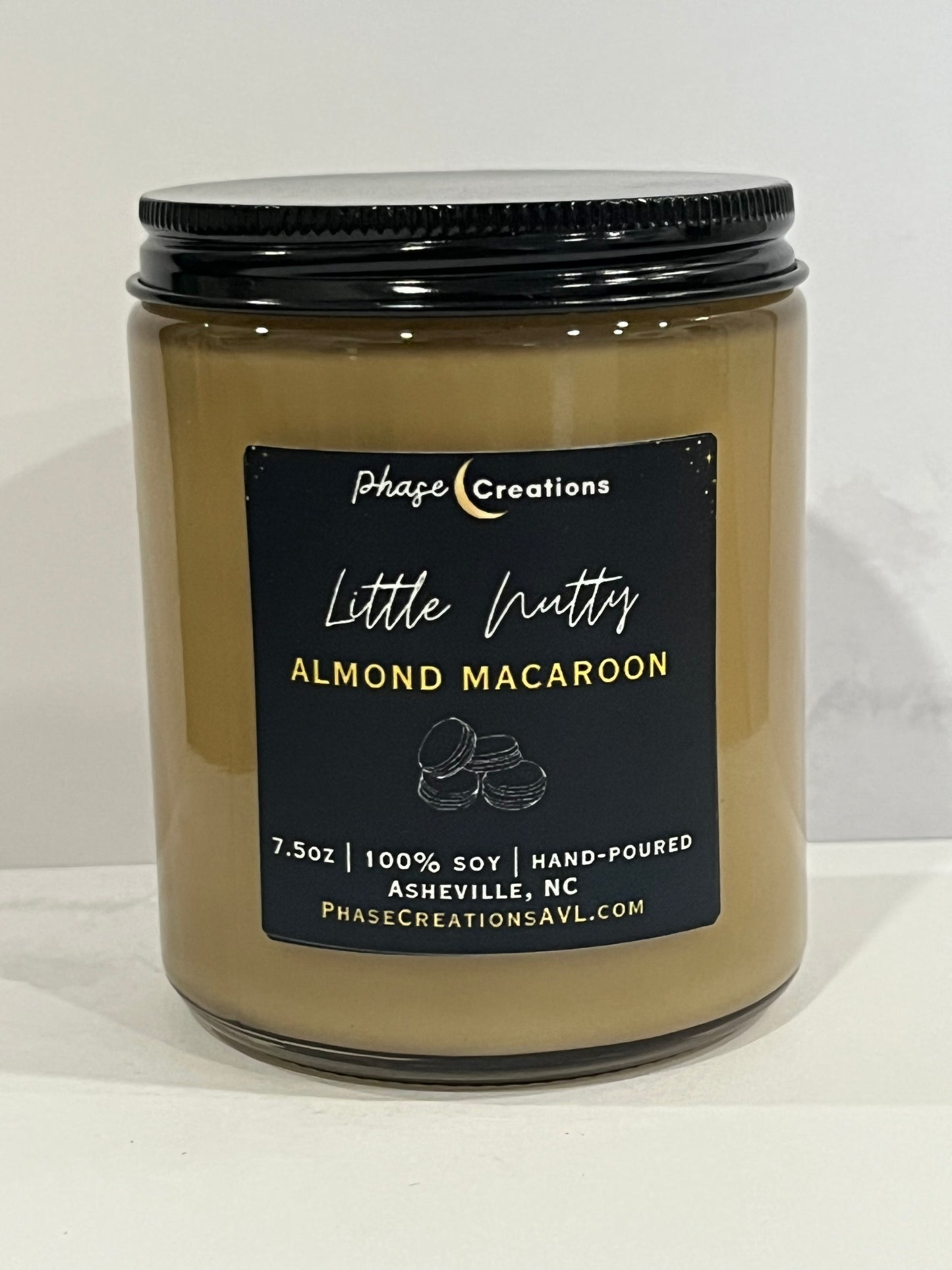 LITTLE NUTTY ~ Almond Macaroon | Hand-poured Premium Soy Candle