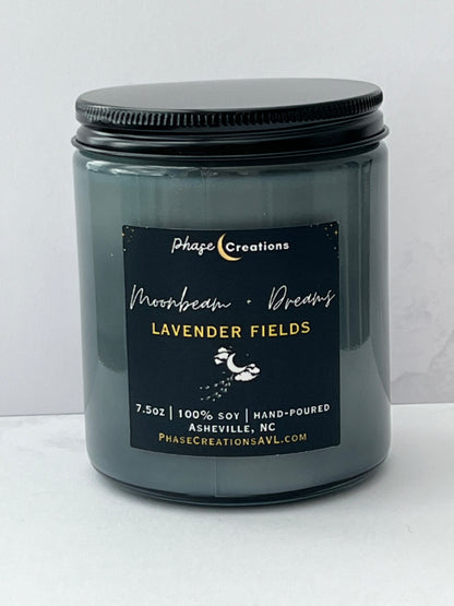 MOONBEAM + DREAMS ~ Lavender Fields | Hand-poured Premium Soy Candle