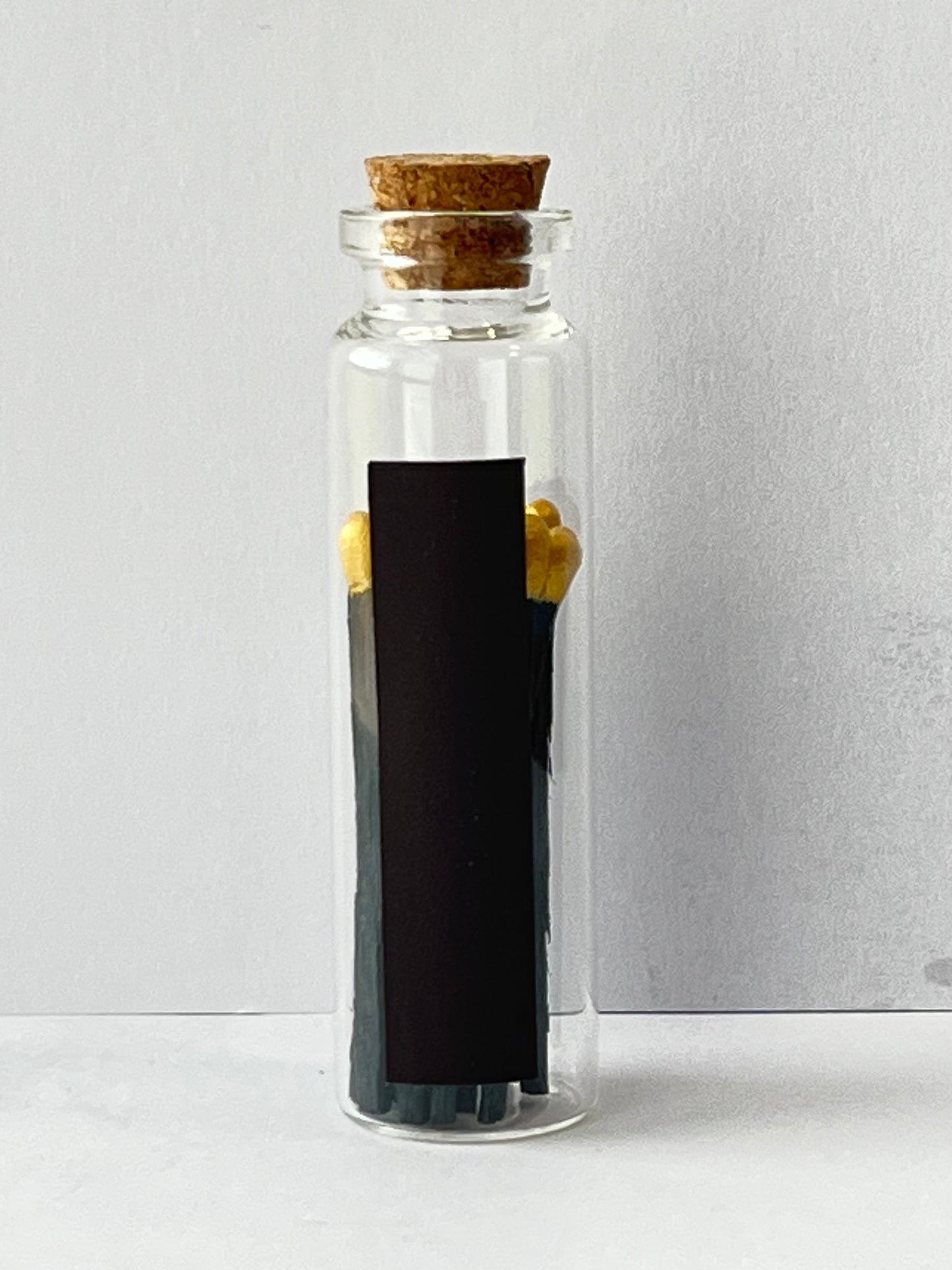 Yellow Tip + Black Matches