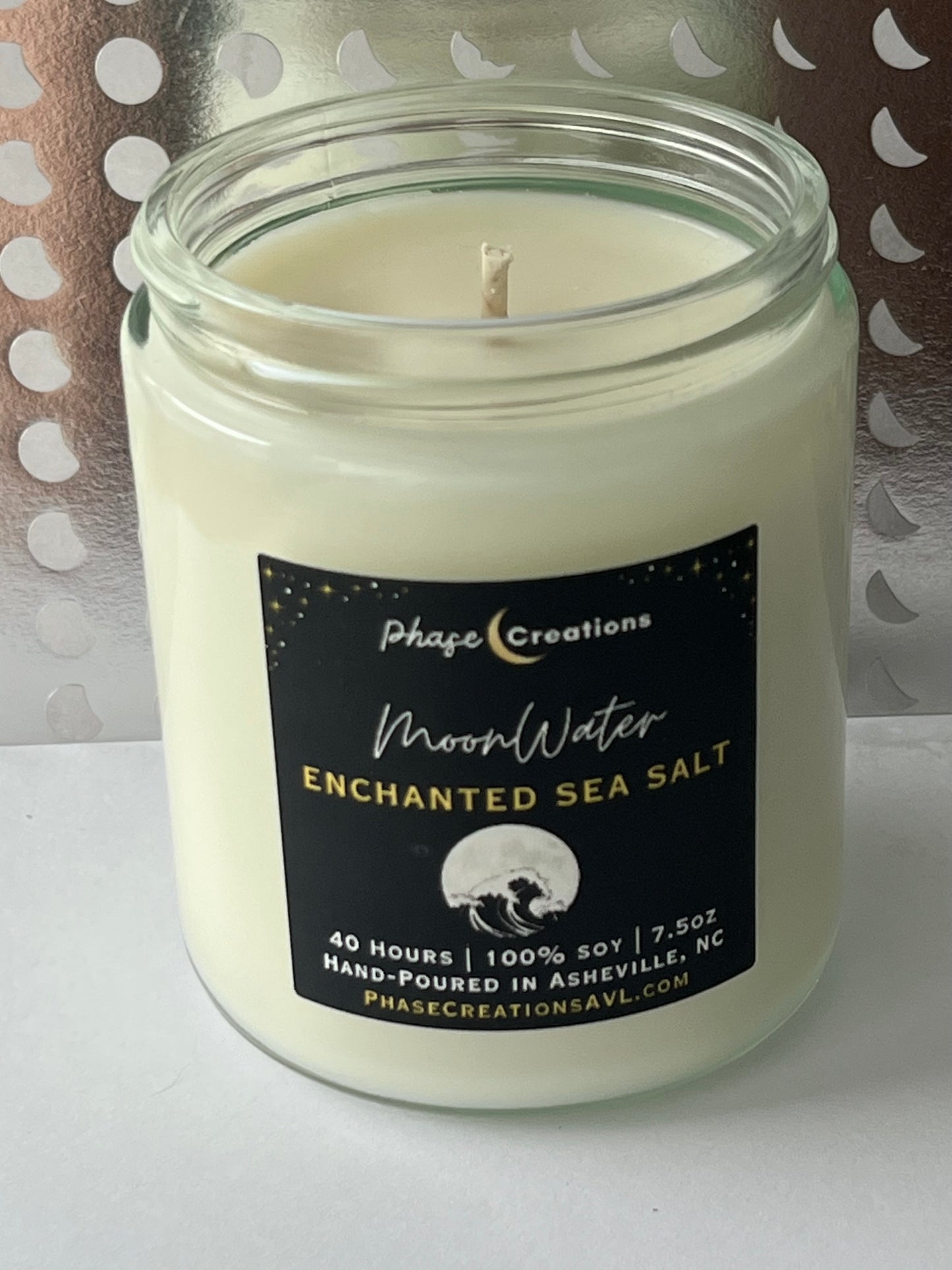 MOON WATER ~ Enchanted Sea Salt | Hand-poured Premium Soy Candle
