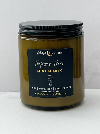 HAPPY HOUR ~ Mint Mojito | Hand-poured Premium Soy Candle