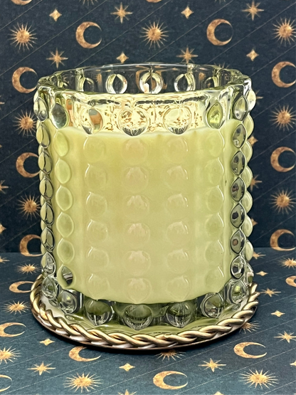 HIGH NOON ~ Green Tea + Lemongrass | Hand-poured Premium Soy Candle w/ the Shimmer