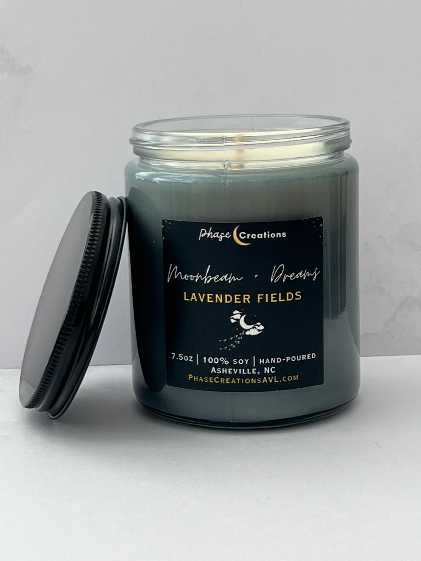 MOONBEAM + DREAMS ~ Lavender Fields | Hand-poured Premium Soy Candle