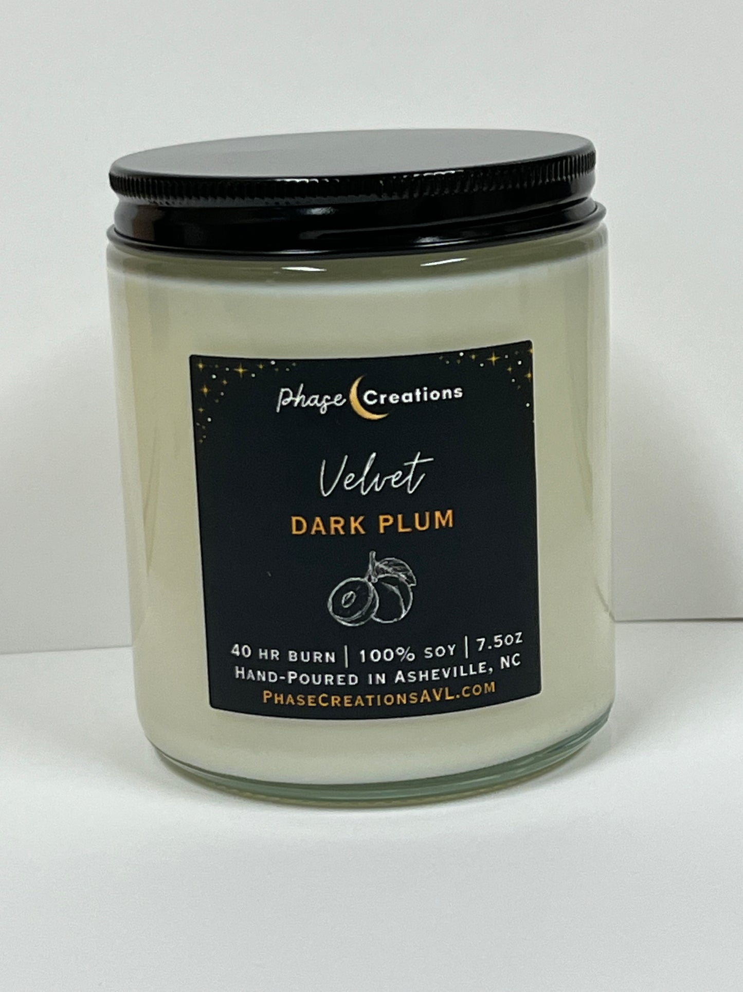 VELVET ~ Dark Plum | Hand-poured Premium Soy Candle