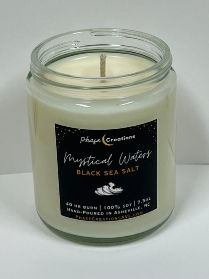 MYSTICAL WATERS ~ Black Sea Salt | Hand-poured Premium Soy Candle