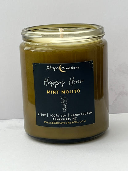 HAPPY HOUR ~ Mint Mojito | Hand-poured Premium Soy Candle