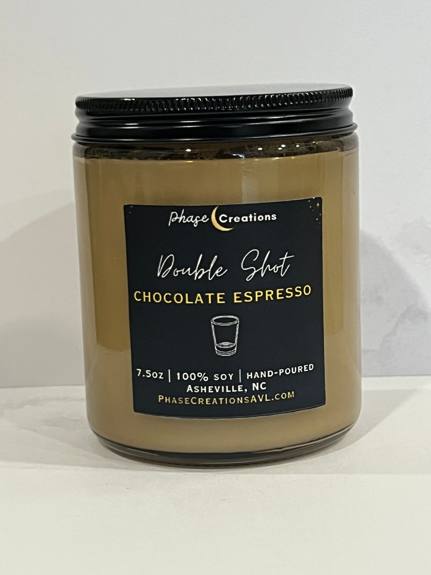 DOUBLE SHOT ~ Chocolate Espresso | Hand-poured Premium Soy Candle