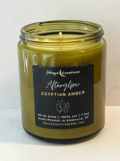 AFTERGLOW ~ Egyptian Amber | Hand-poured Premium Soy Candle