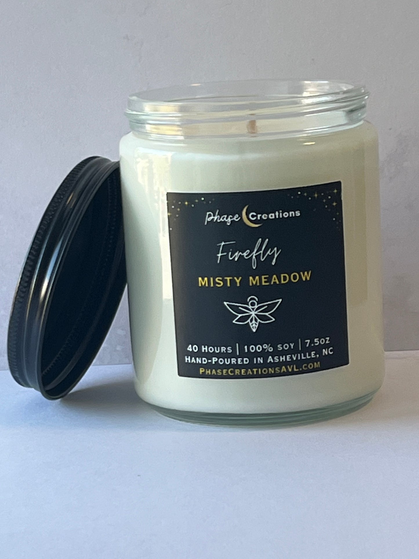 FIREFLY ~ Misty Meadow | 40 Hour ~ Hand-poured premium Soy Candle