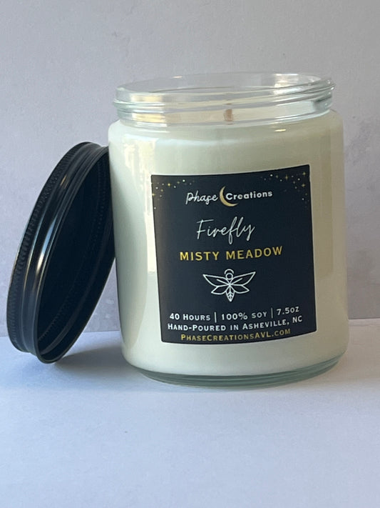 FIREFLY ~ Misty Meadow | 40 Hour ~ Hand-poured premium Soy Candle