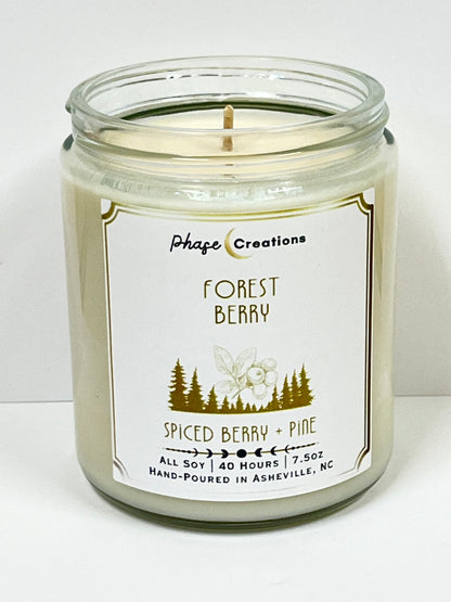 FOREST BERRY ~ Spiced Berry + Pine | 40 Hour ~ Hand-poured premium Soy Candle