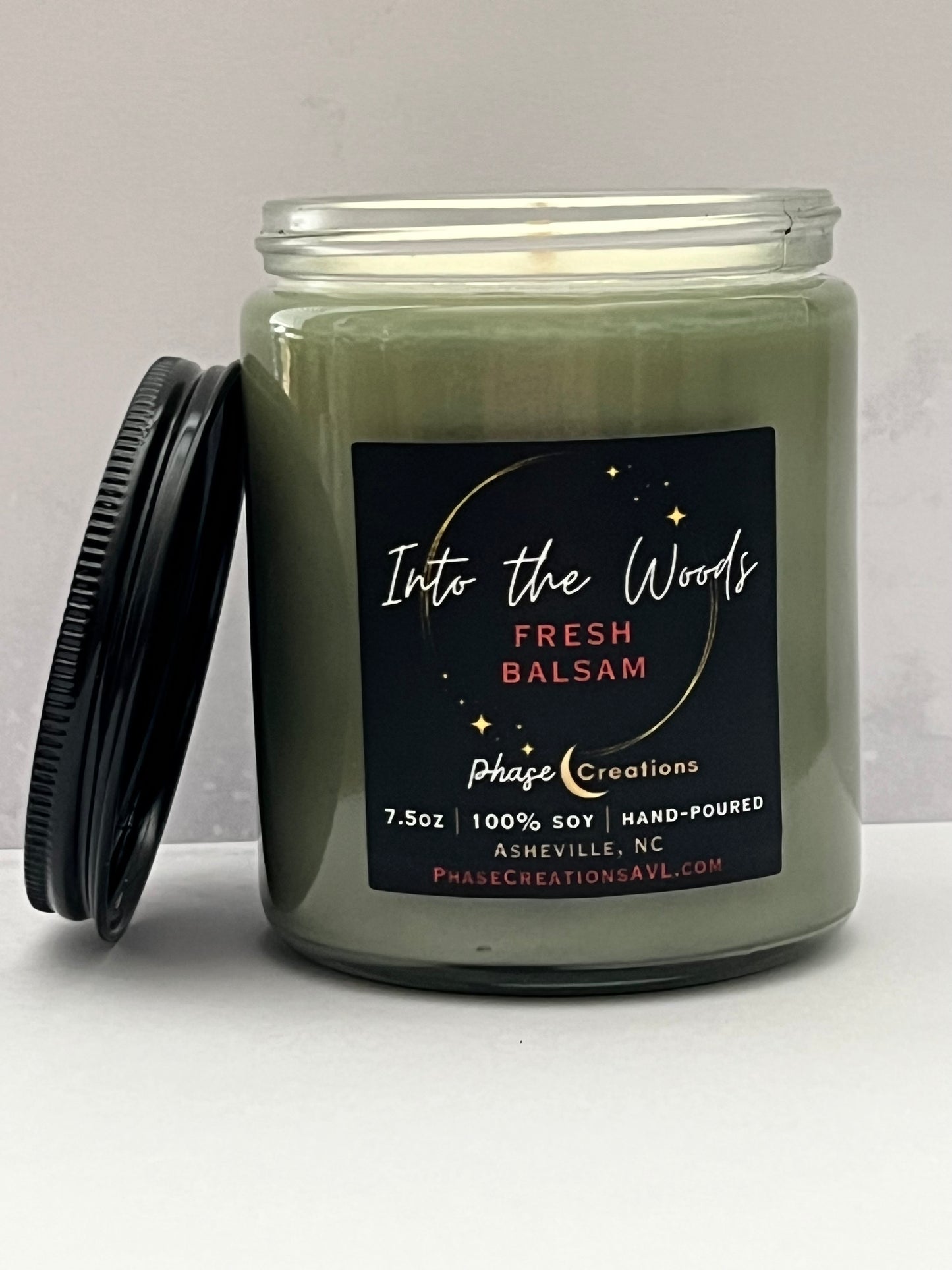 INTO THE WOODS ~ Fresh Balsam | Hand-poured Premium Soy Candle