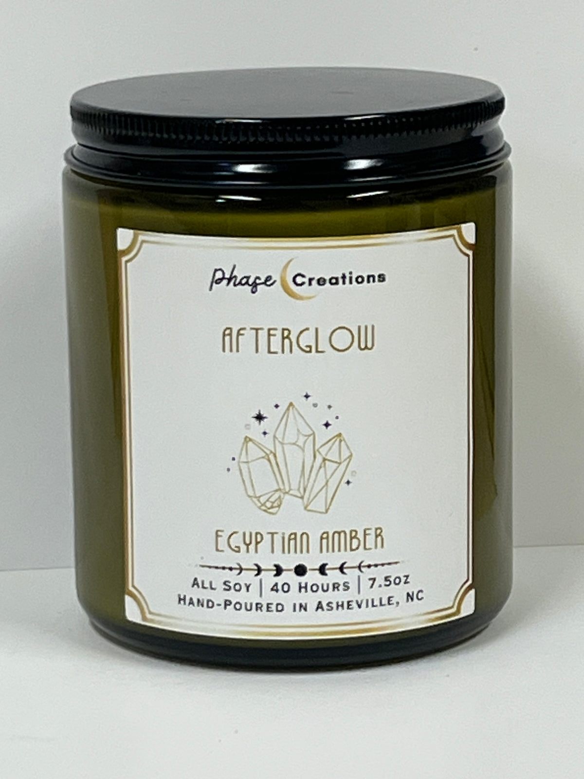 AFTERGLOW ~ Egyptian Amber | 40 Hour ~ Hand-poured Premium Soy Candle