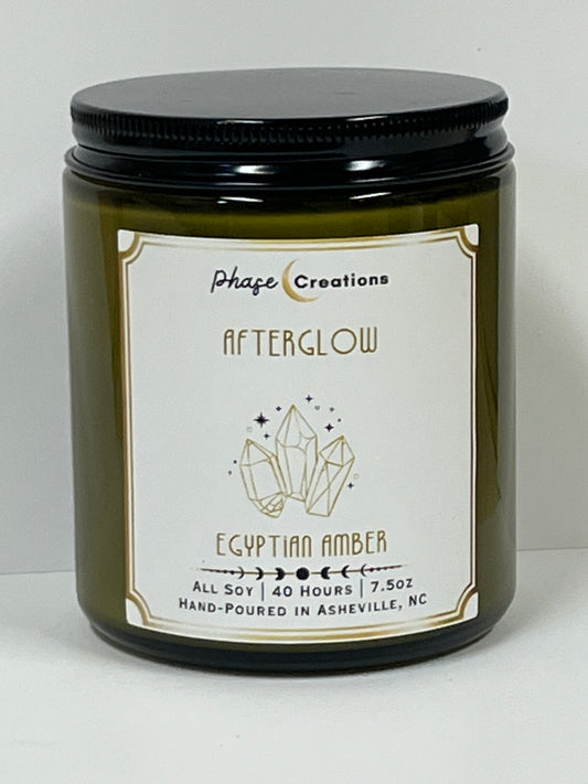 AFTERGLOW ~ Egyptian Amber | 40 Hour ~ Hand-poured Premium Soy Candle